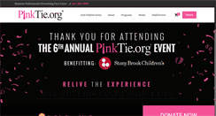 Desktop Screenshot of pinktie.org